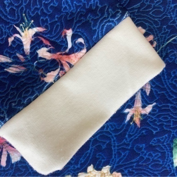 💋 Pietro Brunelli floral formal maternity dress 👗 M - Picture 7 of 11